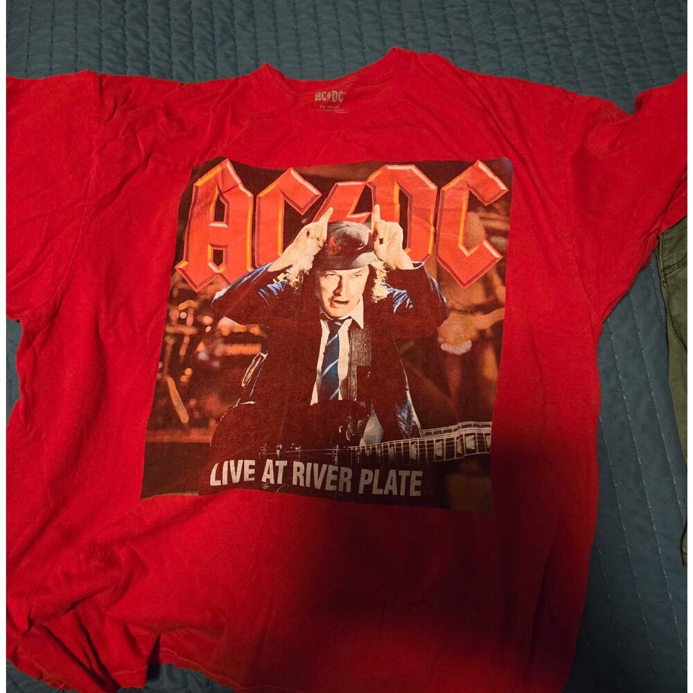 AC/DC t-shirt  Live at River Plate concert